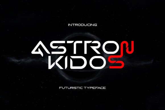 Astron Kidos: A Futuristic Display Font for Modern Editorial Design