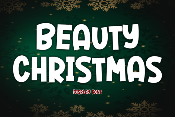 Beauty Christmas Font for Elegant Branding