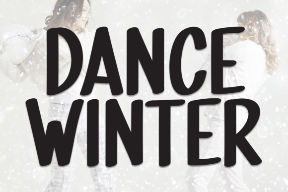 Dance Winter: A Handwritten Font for Branding
