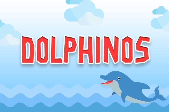 Dolphinos Display Font for Cute Crafts
