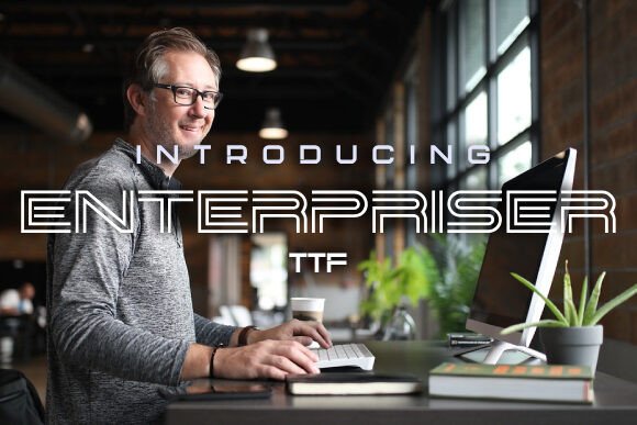 Enterpriser Typeface for Bold Campaigns