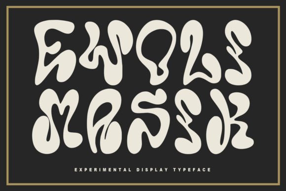 Ewoli Masik: The Bold Display Font for Branding