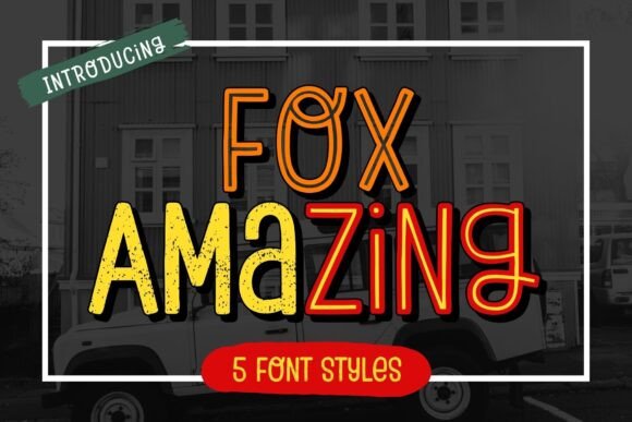 Fox Amazing Display Font for Small Business Branding