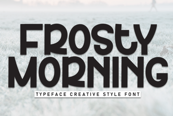 Frosty Morning: A Charming Handwritten Display Font for Makers