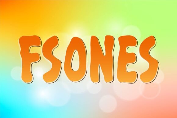 Fsones: The Gothic Display Font for Bold Visuals