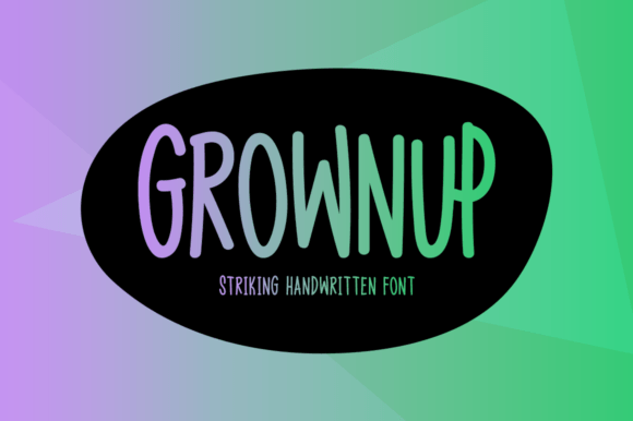 Grownup Font: Elevate Your Brand Identity