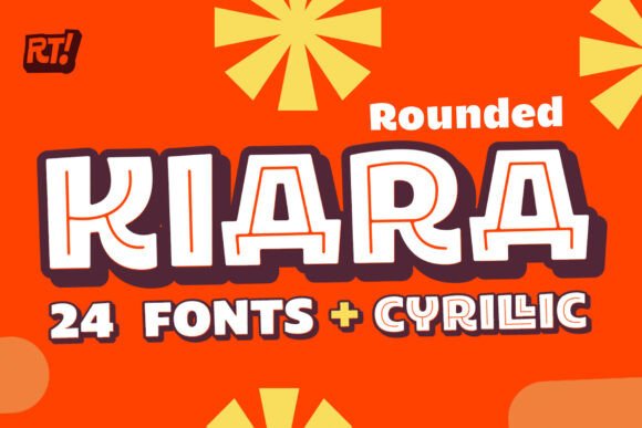 Kiara Rounded: A Playful Display Font for Campaigns