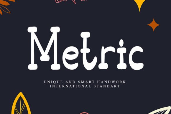 Metric: The Elegant Display Font for Small Business Branding