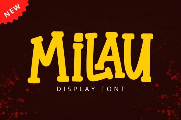 Milau Display Font for Modern Web Design
