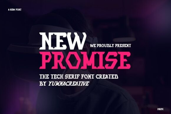 New Promise: A Modern Serif Typeface for Crafters