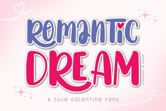 Romantic Dream Font for Editorial Design