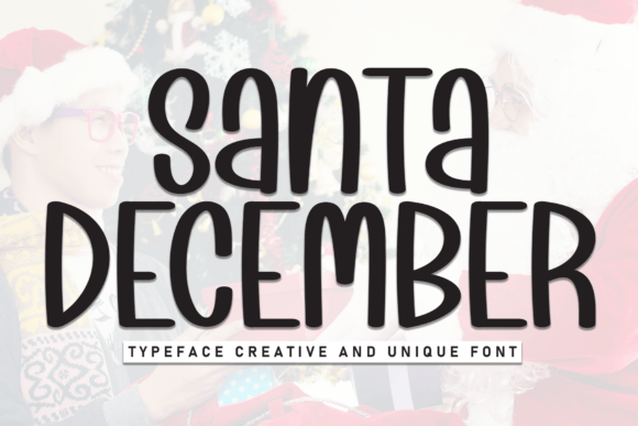 Santa December Font for Festive Marketing Campaigns