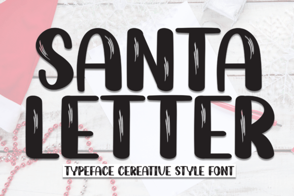 Santa Letter: A Handwritten Font for Branding