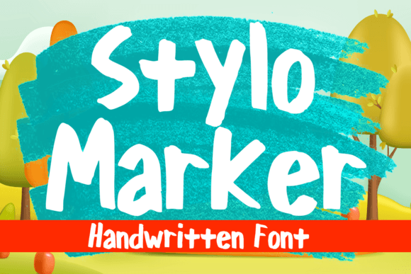 Stylo Marker Font for Bold Web Design