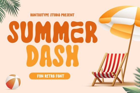 Summer Dash Typeface for Editorial Design