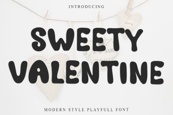Sweety Valentine Font: A Playful Display Choice