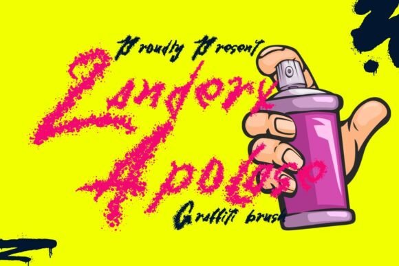 Zanderx Apolase: The Ultimate Graffiti Display Font